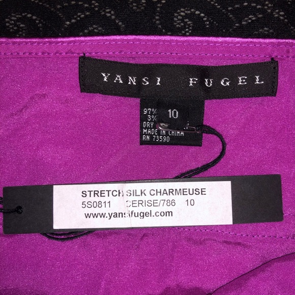 Yansi Fugel Silk Charmeuse Camisole - Picture 3 of 8
